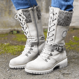 FrostLuxe™ - Magas szárú vízálló csizmák fűzős változatban